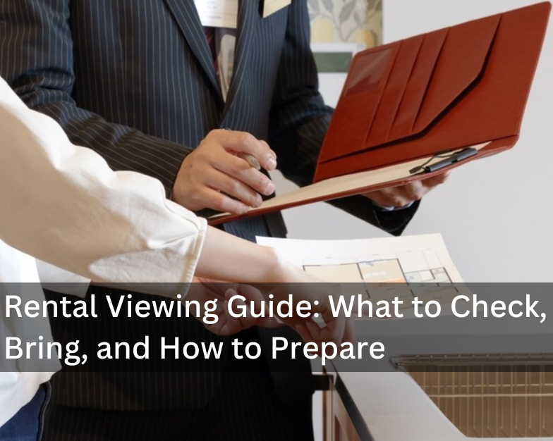 Rental Viewing Guide: What to Check, Bring, and How to Prepare