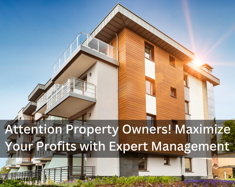 Attention Property Owners! Maximize Your Profits with Expert Property Management